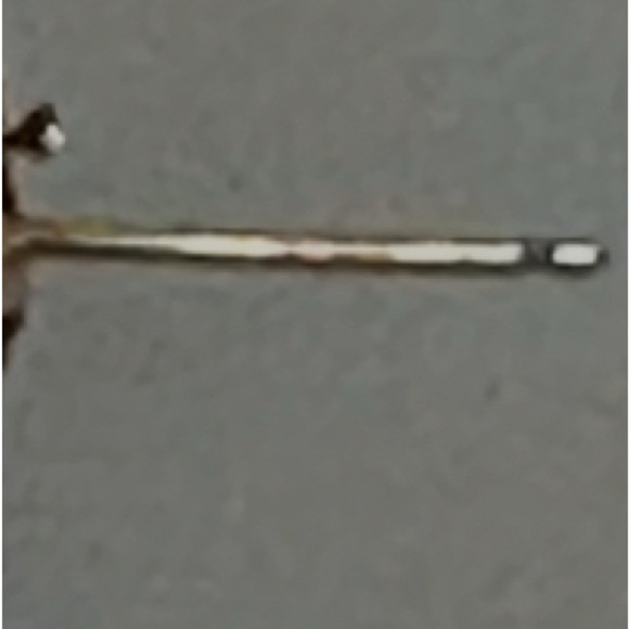 10k real solid gold opal stone and blue spinel butterfly​ - Picture 5 of 5